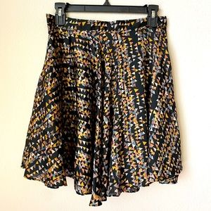 Moon collection s/m fit and flare skirt